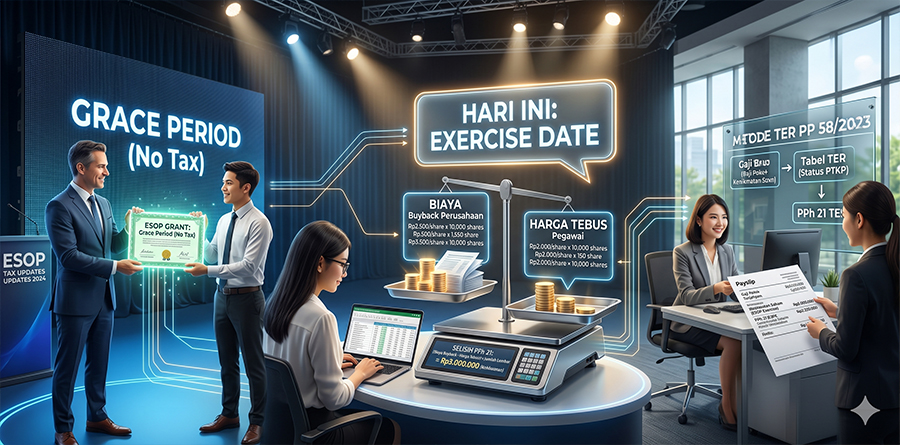 PPh 21 atas Hadiah Saham dan Opsi Saham: Fasilitas Pengurangan Harga sebagai Kenikmatan
