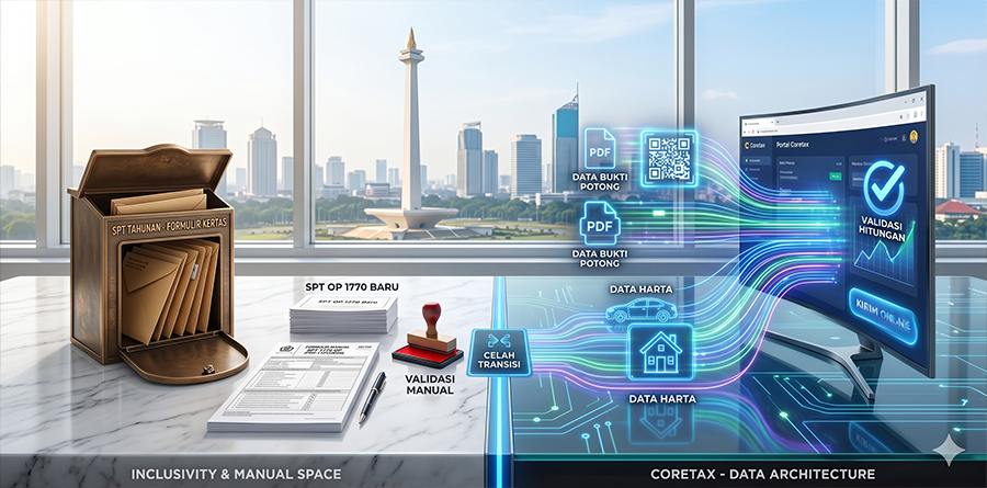 Panduan Lengkap SPT Tahunan PPh OP (Formulir Manual) dalam Ekosistem Coretax
